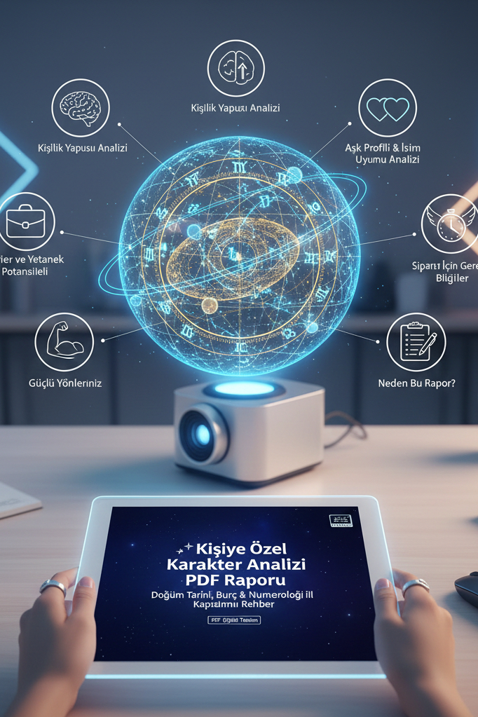 Kişiye Özel Karakter Analizi – Astroloji + Numeroloji + İsim Uyumu